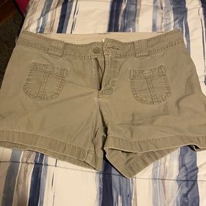 North face khaki shorts